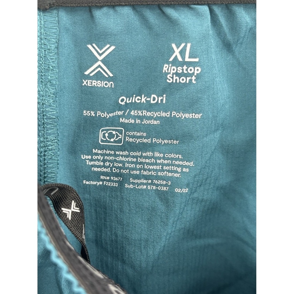 Xersion Men's Size XL Drawstring Workout Quick Dri RipStop Shorts 7" Inseam - Picture 5 of 8